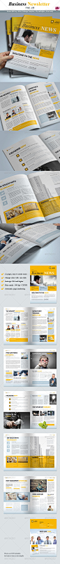 Business Newsletter Vol. III - Newsletters Print Templates