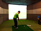 合肥健之行健身室内模拟高尔夫