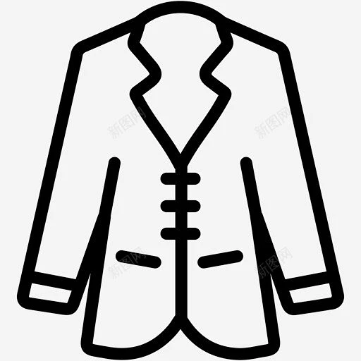 外套时装服装 UI图标 设计图片 免费下载 页面网页 平面电商 创意素材-花瓣网