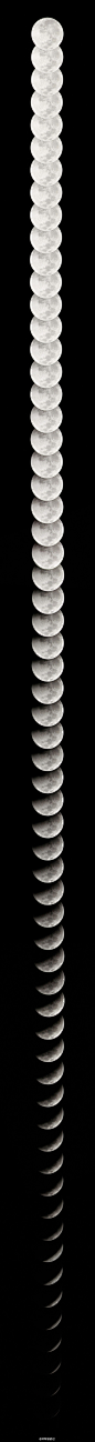 61张月食的照片，超美~