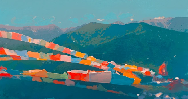 03 在遗忘的季节里_丁丁框的插画作品_涂鸦王国_原创插画平台-花瓣网