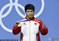 高清：举重男子69KG级 中国林清峰登顶领奖台_奥运_腾讯网