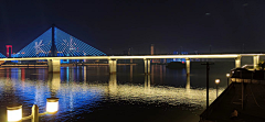 北城凉筑c采集到桥梁夜景