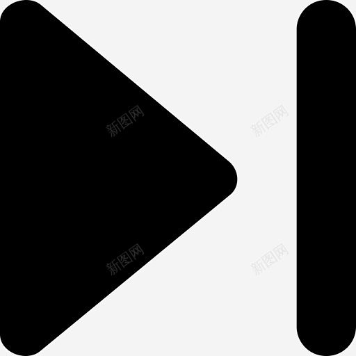最后一页结束分页图标 跳过 icon 标识 标志 UI图标 设计图片 免费下载 页面网页 平面电商 创意素材