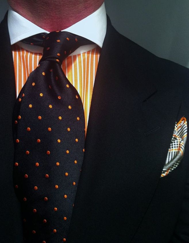 Black + Orange + Whi...