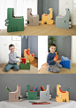 Gobble: Teach Kids Eco-habits with Fun Recyclable Furniture by Form Maker.: 