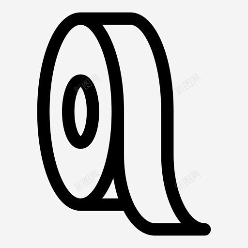 绝缘胶带粘性密封图标 icon 标识 标志 UI图标 设计图片 免费下载 页面网页 平面电商 创意素材