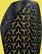 Ultra-high shock absorbance with unique Y-form structure