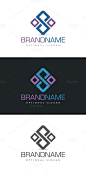 S Square Connection. Logo Templates. $29.00