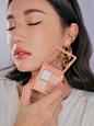 3CE MINI MULTI EYE COLOR PALETTE #DIAMOND GLINT : 블링블링 드레시한 무드 한 가득, 청초하면서도 로맨틱한 보석함 같은 글리터 조합