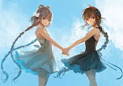 VOCALOID 洛天依 同人图 插画 壁纸 | 夏 | 半次元-第一中文COS绘画小说社区