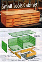 Small Tools Cabinet Plans - Workshop Solutions Plans, Tips and Tricks | WoodArchivist.com