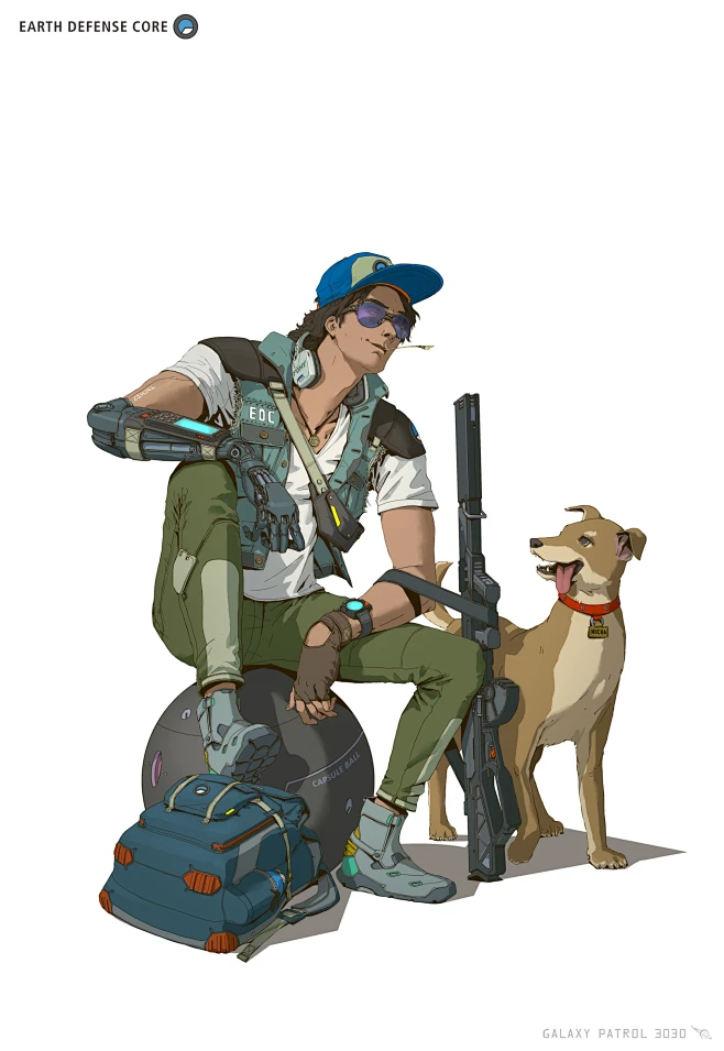 [Galaxy Patrol 3030] - Character Concept | Itsumi Yasuda, Sam Leung ...