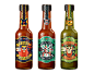 Mic's Chilli Packaging 2016 : Three more packaging design projects for Irish hot sauce Mic's Chilli