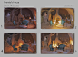 Grendel's Home Interior Layout Design, Vanessa Palmer : Project with BYU Animation