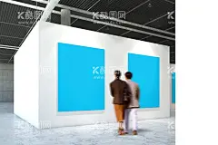 室内展厅展览宣传海报展示样机  - 源文件下载【酷图网】样机,智能对象,贴图,提案,样机模板展示,VI样机,样机素材,包装样机,VIS样机,样机设计,品牌VI样机,品牌VI,