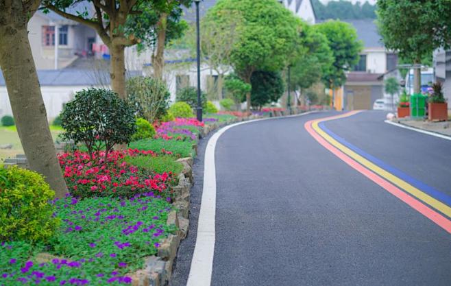 美丽乡村 道路图片_美丽乡村图片素材-花瓣网