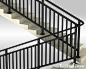 钢制楼梯扶手平面图集图片大全—土拨鼠装饰设计门户