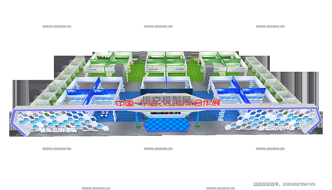 农业部文博会,3D展模网