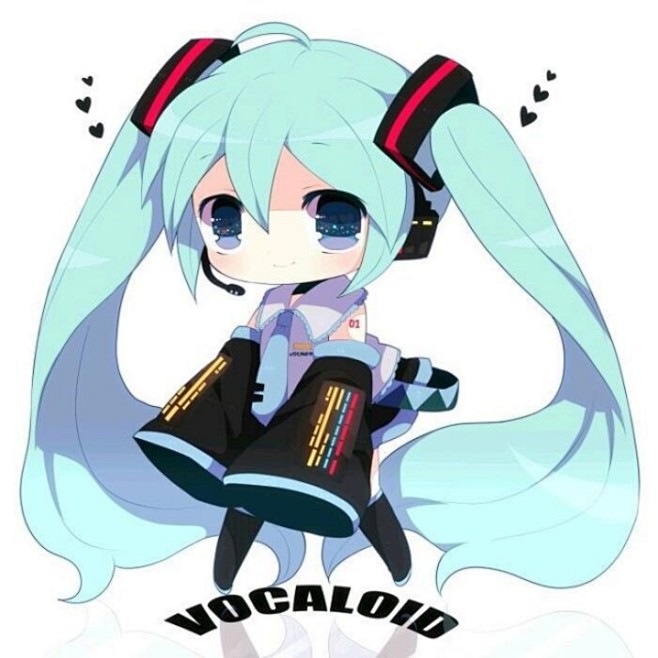 二次元 少女 Q版 萌系 初音未来 动漫...