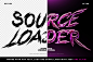 潮流酸性艺术紫色镀铬镭射金属字体特效PSD模板素材 Chrome Text Effect Vol.21