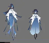 A.【原画】 人设 概念设计