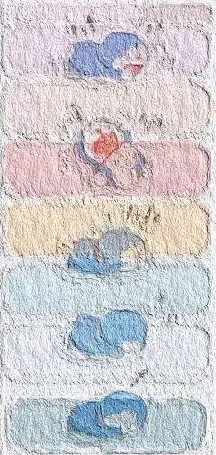 这个颜色搭配也太好看了叭
一天满满的好心情！壁纸超话#壁纸##油画质感壁纸##色彩搭配# ​​​​