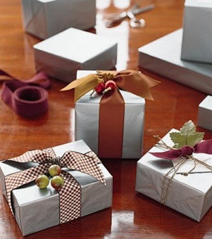 过一个浪漫高贵的圣诞节—圣诞礼物包装设计...