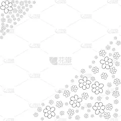 白色背景上的印花，贺卡，假日邀请函，生日，婚礼，情人节，派对