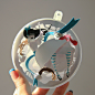 Christmas decorations from Wonderland : The exhibition Oslo Pop Up (19.11-22.11) , Is It So Collective galleryØvrefoss 14A, 0555 Oslo, Norway