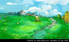 白玫瑰的插画画廊展厅