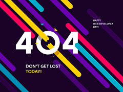 胖胖lee采集到404设计