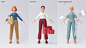 3d modeling animation  Character character animation Character design  modeling personal Samsung samsungcard wootcreative