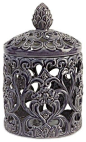 Carolyn Kinder Tall Lidded Cutwork Box - traditional - Storage Bins And Boxes - Fratantoni Lifestyles@北坤人素材