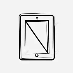 平板电脑技术素描图标高清素材 ipad mac 平板电脑 手绘 技术 素描 素描电脑 设备 免抠png 设计图片 免费下载