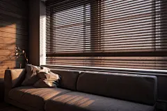 柔和光感百叶窗案例