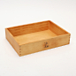 韩国木质杂物桌面整理盒 办公桌面收纳盒 zakka简约木制收纳盒