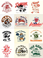 美式logo设计合集｜可爱烘焙餐饮品牌设计 - 小红书