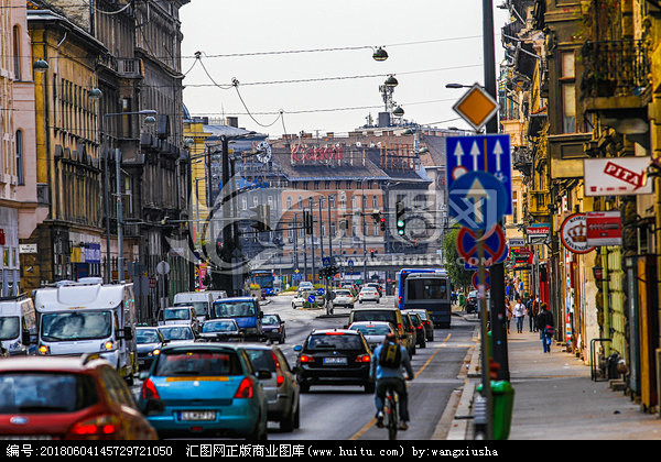 布达佩斯街景 欧洲匈牙利首都 历史城市 ...