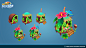 "My Little Paradise" fruit world theme