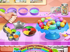   彩虹蛋糕店—甜点大厨！ - 屏幕截图 