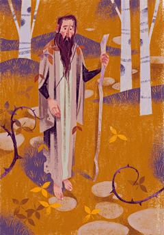 Joe亦辰采集到插画