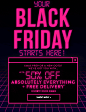 Black Friday Boohoo Email