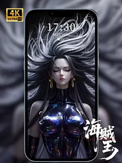 女帝汉库克动态壁纸｜赛博朋克风 - 小红书