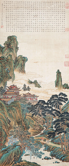 囍囍嘻嘻采集到古画风景