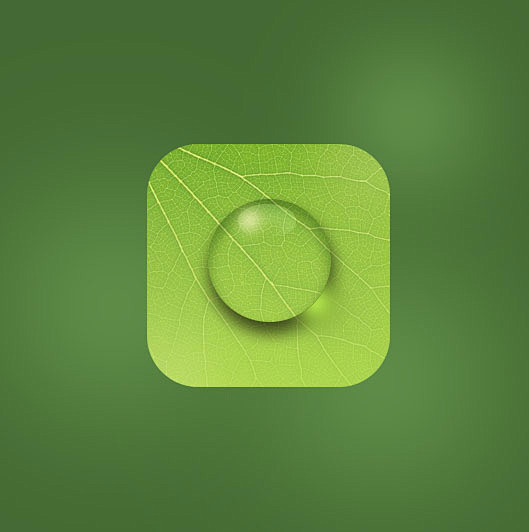 透明水滴效果