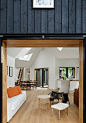 Village House by Powerhouse Company : Another contemporary weekend residence designed by Powerhouse Company situated near the sea, in northern Sjælland, Denmark.