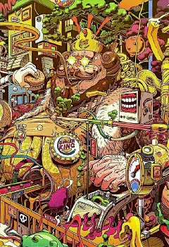 Burger King Mad World cross stitch pattern pdf format