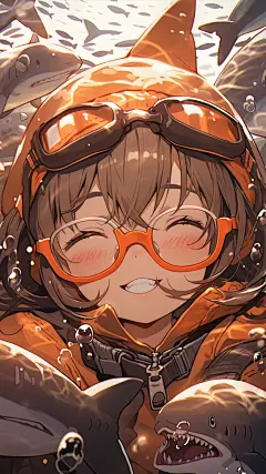 AI数字艺术人物插画-众图网