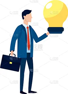 男商人,卡通,头像,商务,专业人员,经理,手提箱,现代